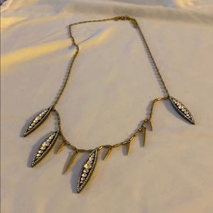 Long statement necklace